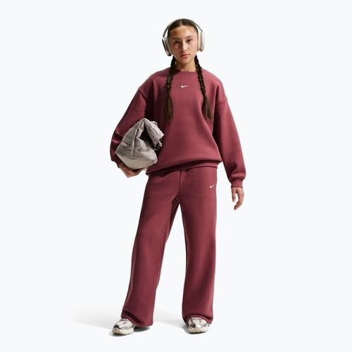 Bluza dziecięca Nike Sportswear Studio pink smoke/white