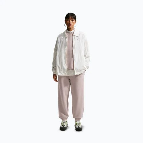Spodnie damskie Nike Studio Fleece Medium Weight cream Ii/sail