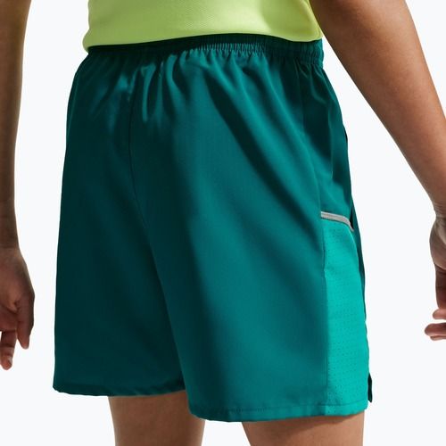 Spodenki dziecięce Nike Miler bright spruce/energy