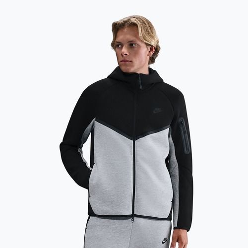 Bluza męska Nike Tech Windrunner Full Zip black/dark grey heather/black