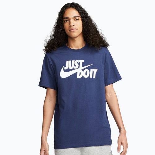 Koszulka męska Nike Sportswear JDI midnight navy/white