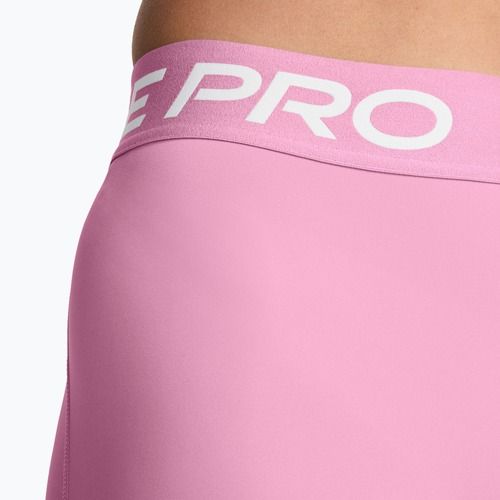 Legginsy damskie Nike Pro pink rise/white