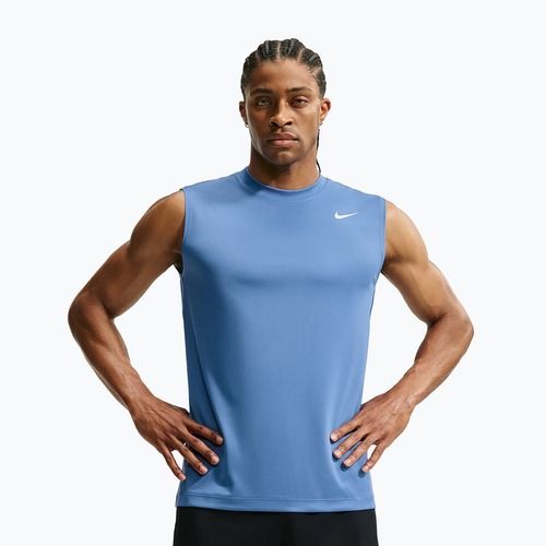 Koszulka treningowa męska Nike Dri-FIT Sleeveless Training Top indigo storm/white
