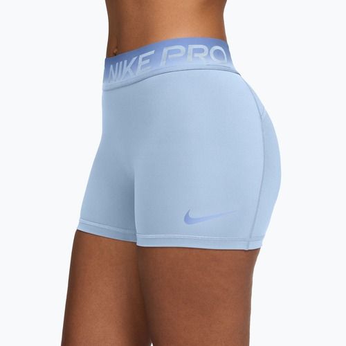 Spodenki treningowe damskie Nike Pro hydrogen blue/aluminum