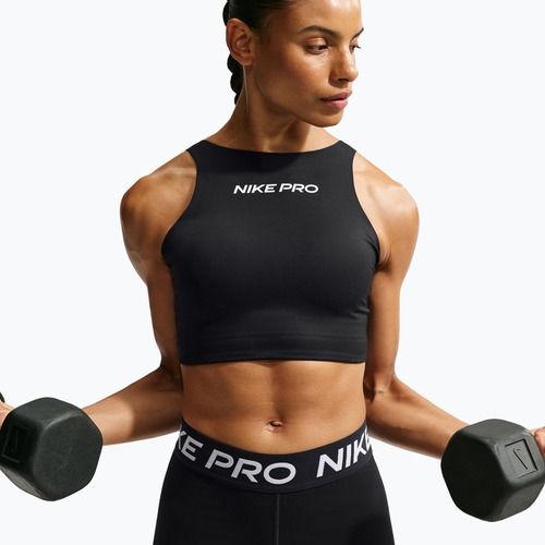 Biustonosz treningowy Nike Pro Sculpt black/white