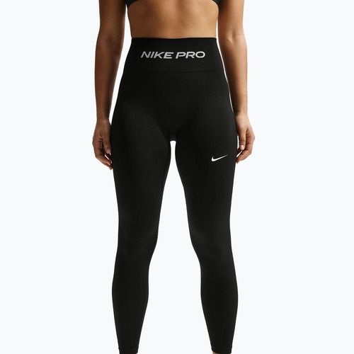 Legginsy damskie Nike Pro Seamless black/white