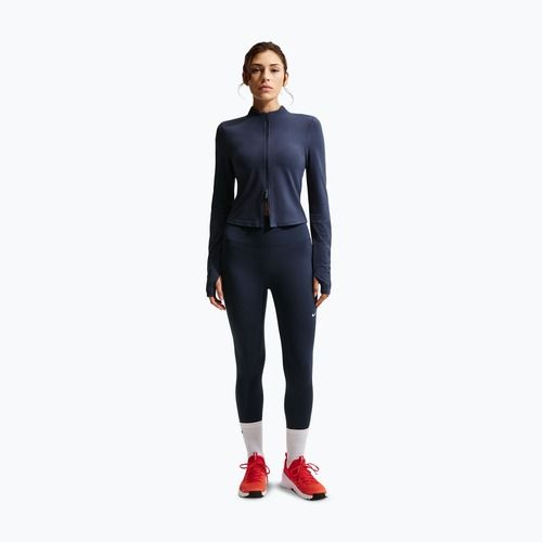 Legginsy damskie Nike One midnight navy/white