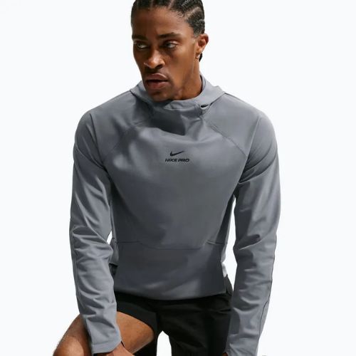 Bluza treningowa męska Nike Pro smoke grey/black
