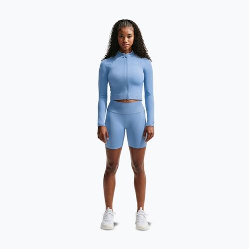 Bluza treningowa damska Nike Pro Seamless work blue