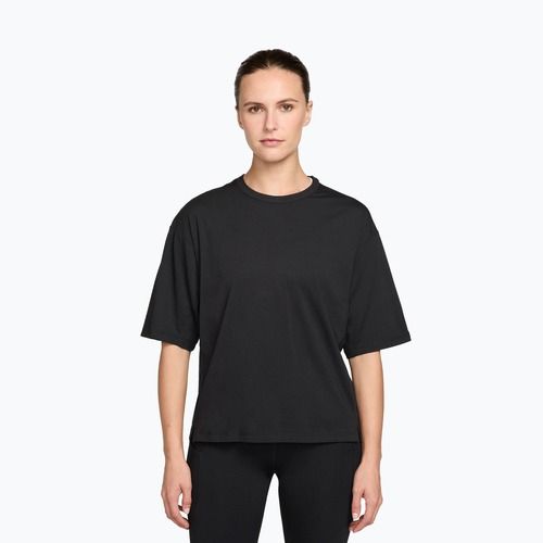 Koszulka treningowa damska Nike 24.7 ImpossiblySoft Light black/dark smoke grey