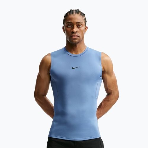 Koszulka treningowa męska Nike Pro indigo storm/black