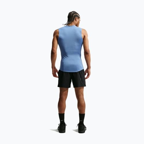 Koszulka treningowa męska Nike Pro indigo storm/black