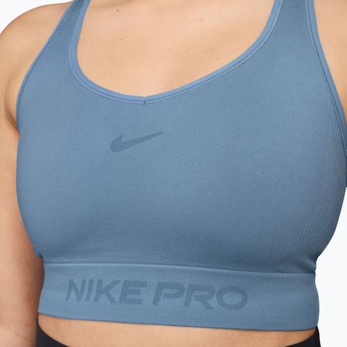 Koszulka treningowa damska Nike Pro Seamless work blue