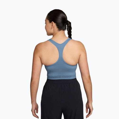 Koszulka treningowa damska Nike Pro Seamless work blue