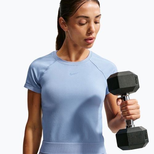 Koszulka treningowa damska Nike Pro Seamless work blue