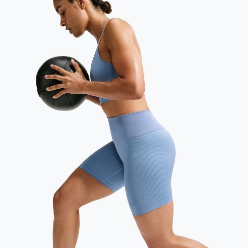 Spodenki treningowe damskie Nike Pro Seamless work blue