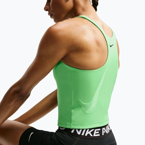 Koszulka treningowa damska Nike Pro Sculpt illusion green/cucumber calm/black