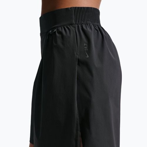 Spodenki treningowe damskie Nike 24.7 PerfectStretch black/black/dark smoke grey