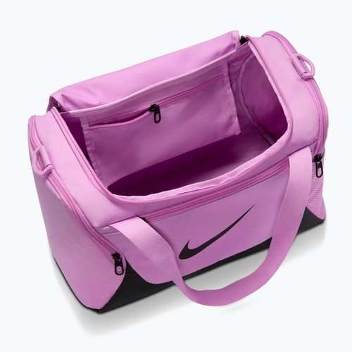 Torba treningowa Nike Brasilia Duffel Extra Small 24 l light magenta/black/black