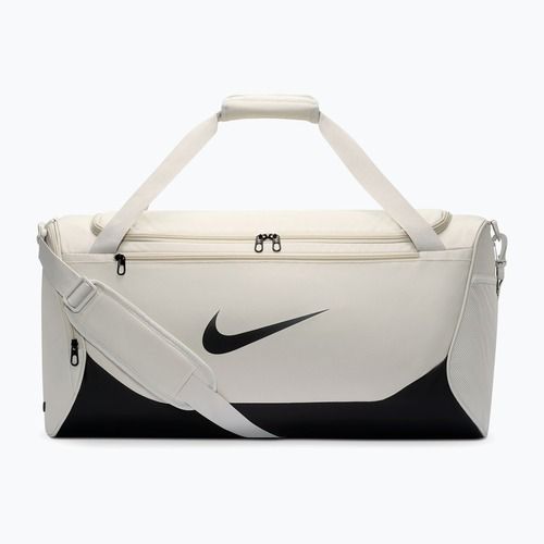 Torba treningowa Nike Brasilia Duffel Medium 60 l light bone/black/black