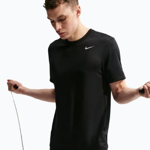 Koszulka treningowa męska Nike Dri-FIT Legend black/matte silver