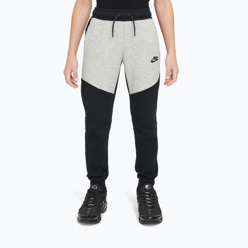 Spodnie dziecięce Nike Sportswear Tech Fleece black/dark grey heather/black/black