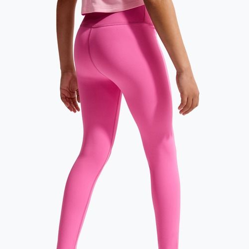 Legginsy dziecięce Nike One playful pink/white