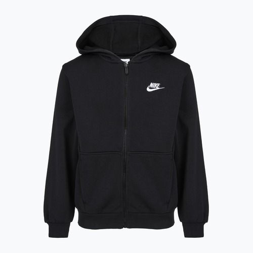 Bluza dziecięca Nike Club Fleece black/white