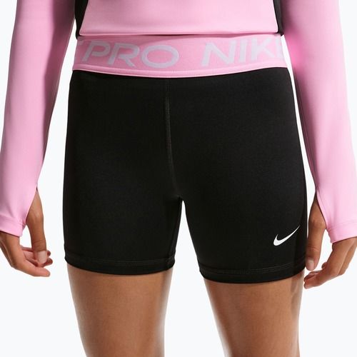 Spodenki dziecięce Nike Pro black/pink rise/white