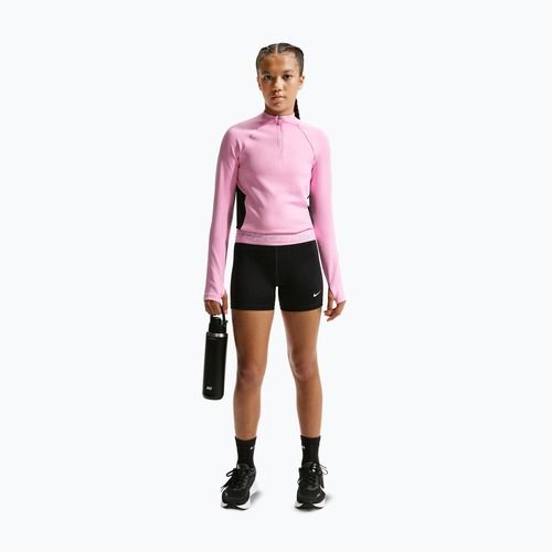 Spodenki dziecięce Nike Pro black/pink rise/white