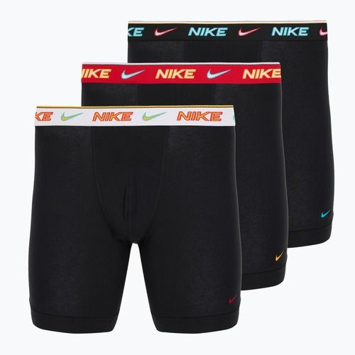Bokserki męskie Nike Long Boxer Brief steel grey