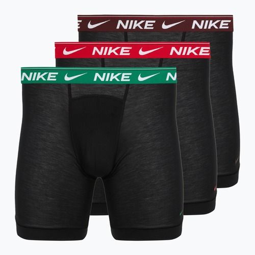 Bokserki męskie Nike Dri-FIT Ultra Comfort Long 3 pack gray