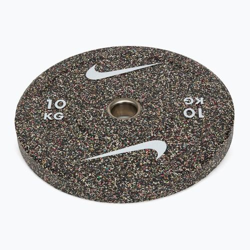 Obciążenie bumperowe Nike Strength Grind Bumper Plates 10 kg blackout