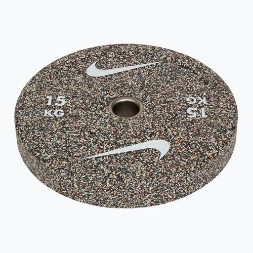 Obciążenie bumperowe Nike Strength Grind Bumper Plates 15 kg basalt