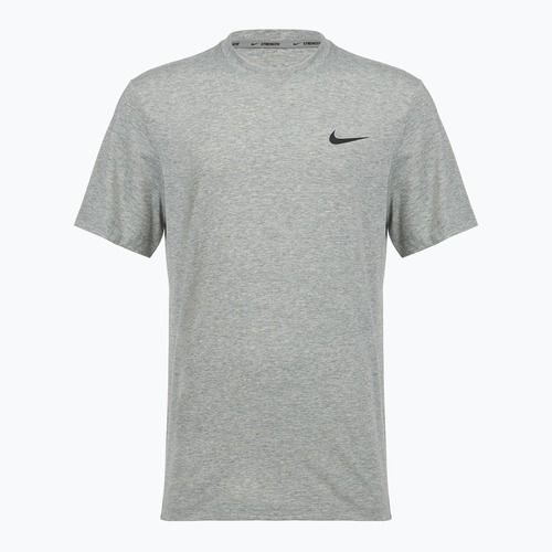 Koszulka treningowa męska Nike Strength S&C Dri-Fit heather grey/black
