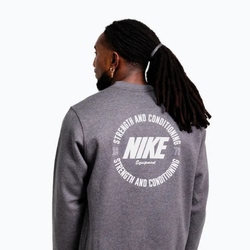 Bluza męska Nike Strength S&C Crewneck charcoal/white