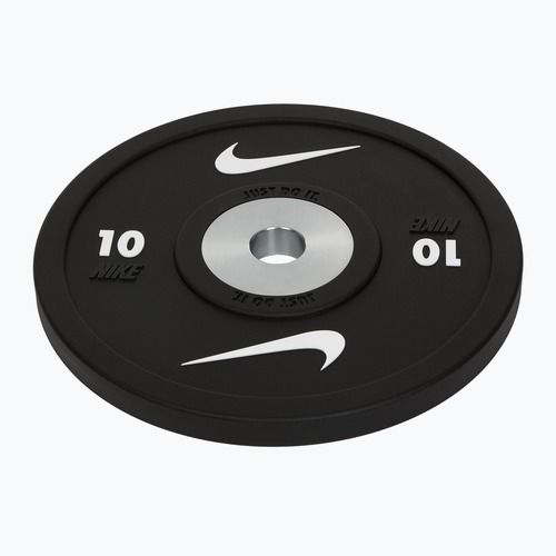 Obciążenie bumperowe Nike Strength Pro Urethane Bumper Plates 10 kg black