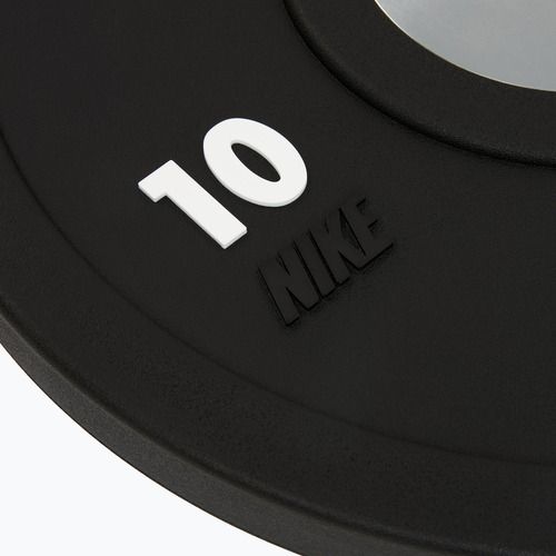 Obciążenie bumperowe Nike Strength Pro Urethane Bumper Plates 10 kg black
