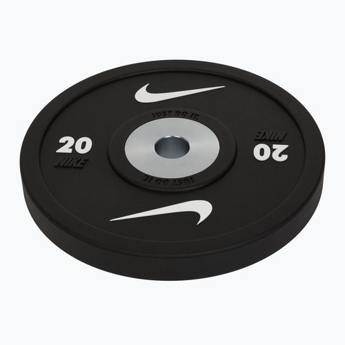 Obciążenie bumperowe Nike Strength Pro Urethane Bumper Plates 20 kg black