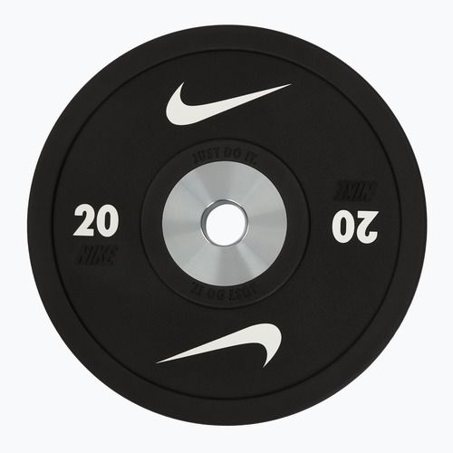 Obciążenie bumperowe Nike Strength Pro Urethane Bumper Plates 20 kg black