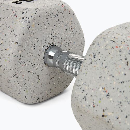 Hantel ogumowany Nike Strength Grind Dumbbell 32,5 kg wolf grey