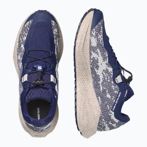 Buty do biegania męskie Salomon Aero Glide 4 GRVL maritime blue/silver cloud