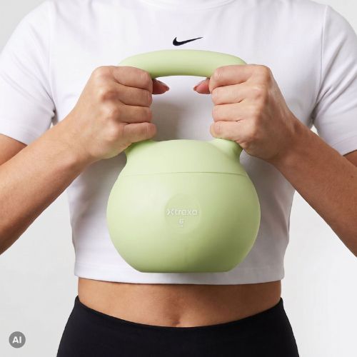 Kettlebell miękki XTREXO 6 kg zielony