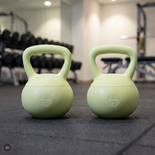 Kettlebell miękki XTREXO 6 kg zielony