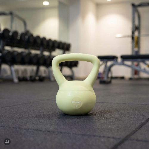 Kettlebell miękki XTREXO 4 kg zielony