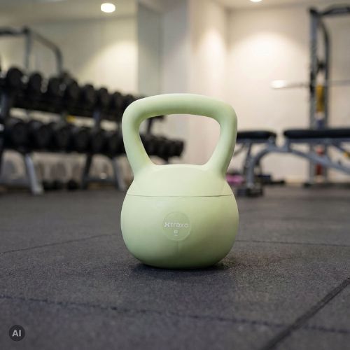 Kettlebell miękki XTREXO 8 kg zielony