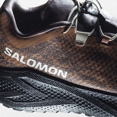 Buty do biegania męskie Salomon Aero Glide 4 GRVL burro/black
