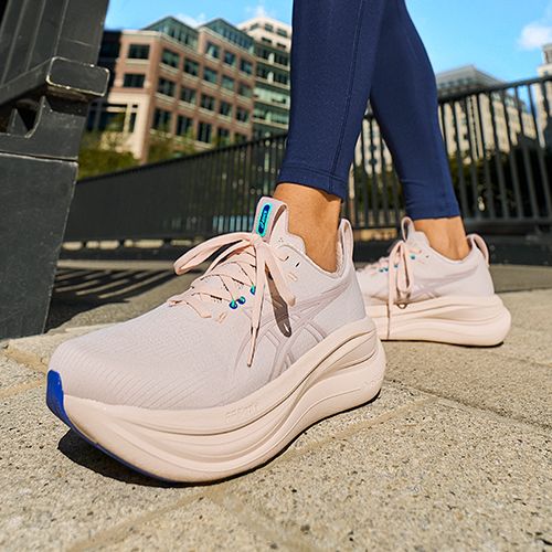 Buty do biegania damskie ASICS Gel-Nimbus 28 solid air/calm indigo