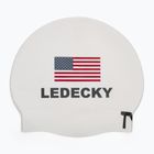 Czepek pływacki TYR Ledecky Silicone white