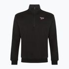 Bluza treningowa męska Reebok Identity Fleece 1/4 Zip black/white/vector red